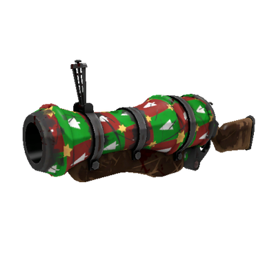 Strange Killstreak Gifting Mann's Wrapping Paper Loose Cannon (Battle Scarred)