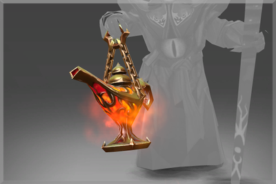 Inscribed Lamp of the Spiteful Djinn