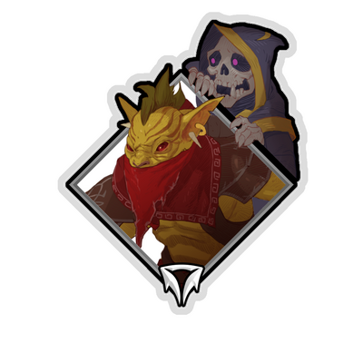 Crownfall Sticker - Gondar (Skeleton)