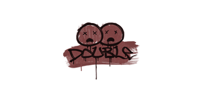 Sealed Graffiti | Double (Brick Red)