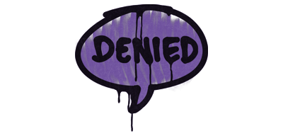 Sealed Graffiti | Denied (Monster Purple)