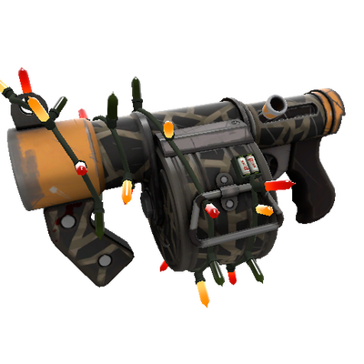 Festivized Masked Mender Mk.II Stickybomb Launcher (Field-Tested)