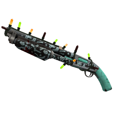 Festivized Specialized Killstreak Broken Bones Shotgun (Well-Worn)