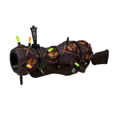 Strange Festivized Professional Killstreak Skull Study Loose Cannon (Well-Worn)