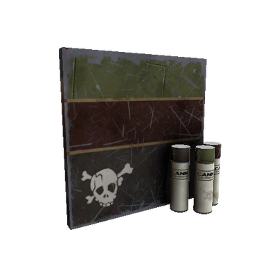 Strange Brawler's Iron War Paint (Well-Worn)