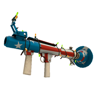 Festivized Freedom Wrapped Rocket Launcher (Factory New)