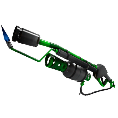 Specialized Killstreak Health and Hell (Green) Flame Thrower (Factory New)