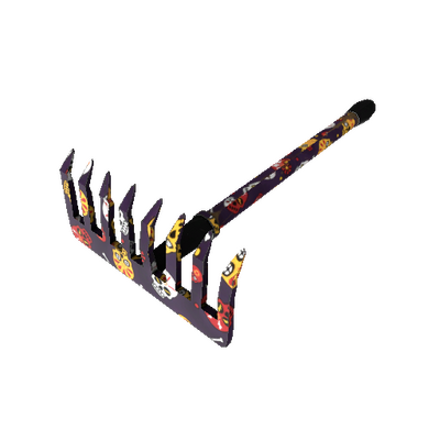 Calavera Canvas Back Scratcher (Minimal Wear)