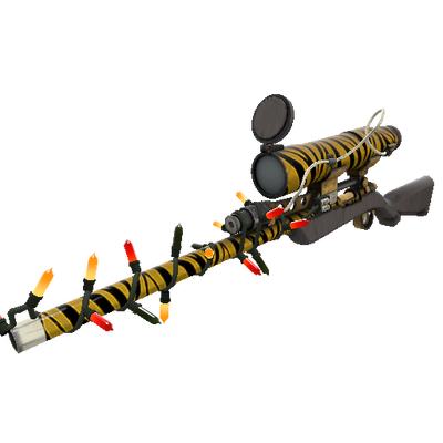 Strange Festivized Specialized Killstreak Tiger Buffed Sniper Rifle (Field-Tested)