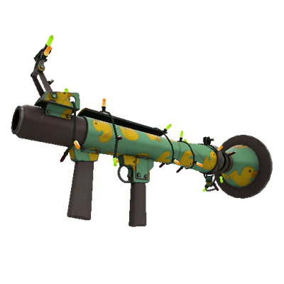 Festivized Killstreak Quack Canvassed Rocket Launcher (Minimal Wear)