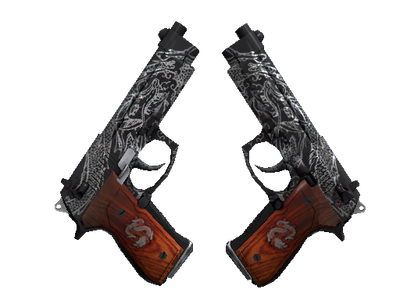 StatTrak™ Dual Berettas | Dualing Dragons (Field-Tested)