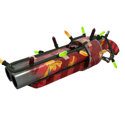 Festivized Gift Wrapped Scattergun (Battle Scarred)