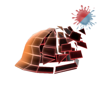 Strange Unusual Defragmenting Hard Hat 17%