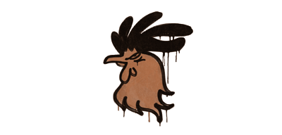 Sealed Graffiti | Cocky (Tiger Orange)