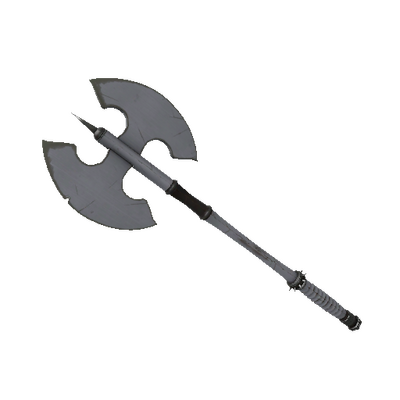 Steel Brushed Scotsman's Skullcutter (Minimal Wear)