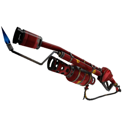 Strange Killstreak Gift Wrapped Flame Thrower (Well-Worn)