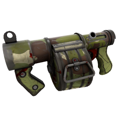 Killstreak Woodland Warrior Mk.II Stickybomb Launcher (Battle Scarred)