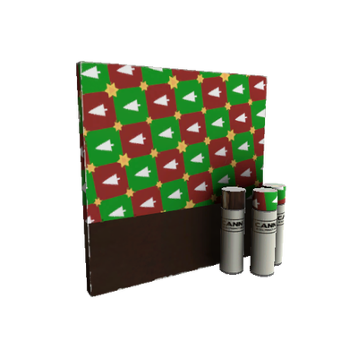 Gifting Mann's Wrapping Paper Боевая краска (Прямо с завода)