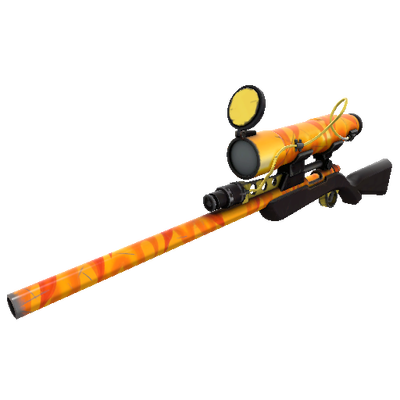 Fire Glazed Sniper Rifle (Field-Tested)