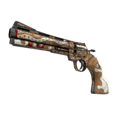 Gingerbread Winner Revolver (Battle Scarred)