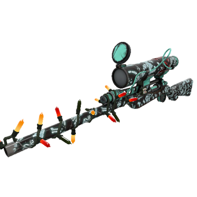 Strange Festivized Broken Bones Sniper Rifle (Well-Worn)