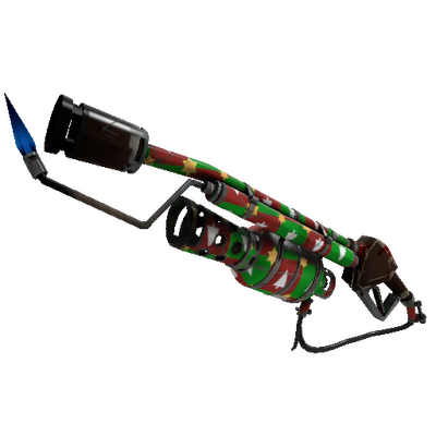 Gifting Mann's Wrapping Paper Flame Thrower (Well-Worn)