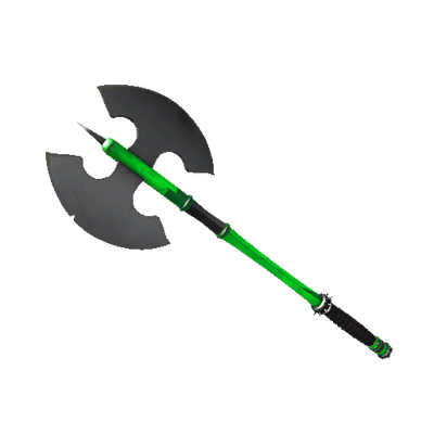 Killstreak Health and Hell (Green) Scotsman's Skullcutter (Minimal Wear)