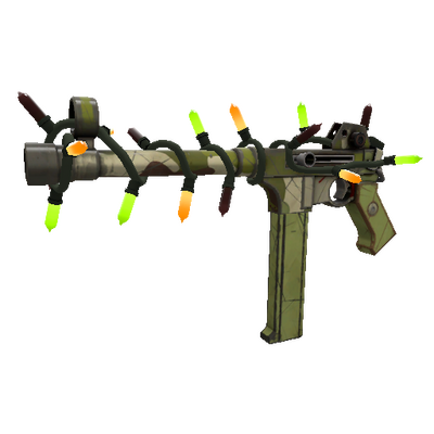 Woodland Warrior Mk.II Пистолет-пулемёт (Поношенное)  с украшениями
