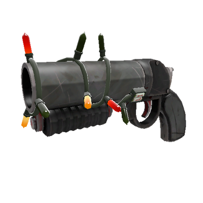 Team Detail Обжигающий выстрел (Поношенное) с украшениями странного типа