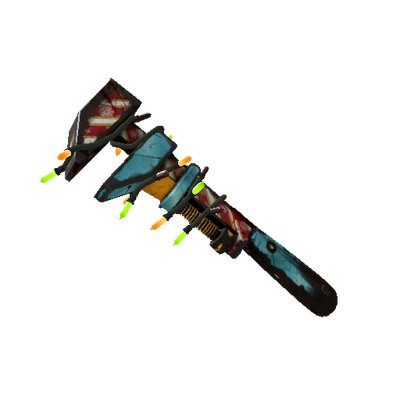 Festivized Frosty Delivery Wrench (Battle Scarred)