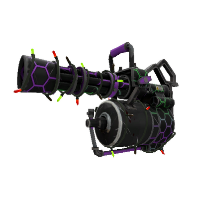 Festivized Killstreak Hypergon Minigun (Field-Tested)