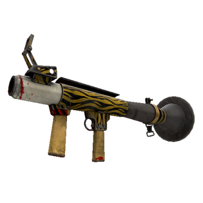 Strange Tiger Buffed Rocket Launcher (Battle Scarred)