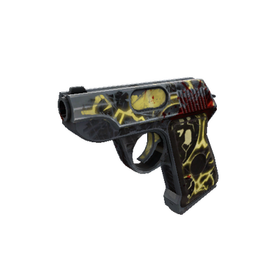 Electroshocked Pistol (Battle Scarred)