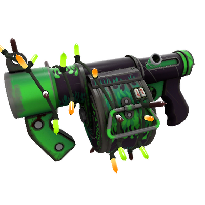 Strange Festivized Specialized Killstreak Helldriver Stickybomb Launcher (Field-Tested)