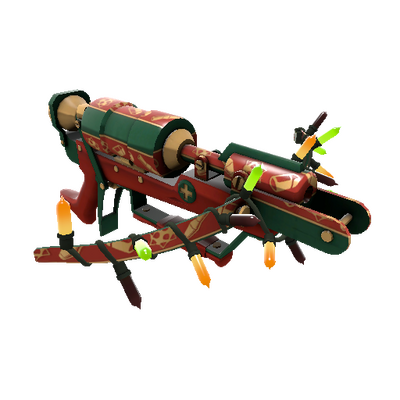 Strange Festivized Specialized Killstreak Sleighin' Style Crusader's Crossbow (Factory New)