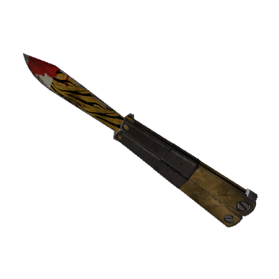 Tiger Buffed Knife (Well-Worn)