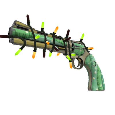 Festivized Killstreak Flower Power Revolver (Minimal Wear)