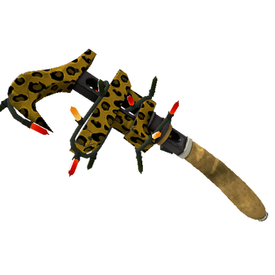 Strange Festivized Specialized Killstreak Leopard Printed Jag (Minimal Wear)