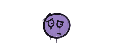 Sealed Graffiti | Worry (Violent Violet)