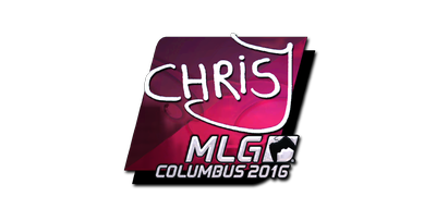 Sticker | chrisJ (Foil) | MLG Columbus 2016