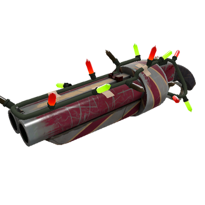 Festivized Saccharine Striped Scattergun (Well-Worn)