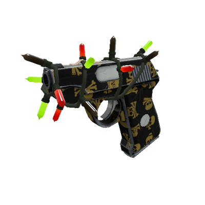 Festivized Specialized Killstreak Dead Reckoner Mk.II Pistol (Minimal Wear)