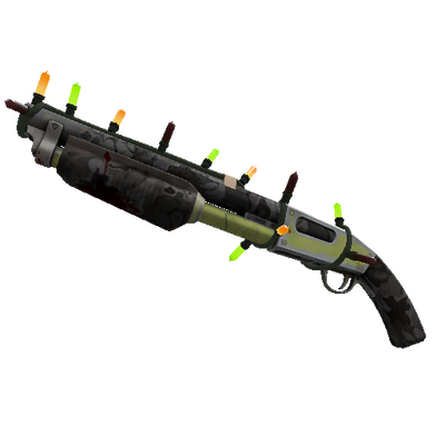 Festivized Woodsy Widowmaker Mk.II Shotgun (Well-Worn)