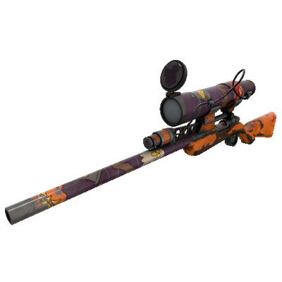 Horror Holiday Sniper Rifle (Battle Scarred)