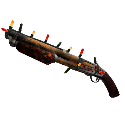 Festivized Rustic Ruiner Shotgun (Battle Scarred)
