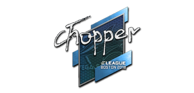 Sticker | chopper | Boston 2018