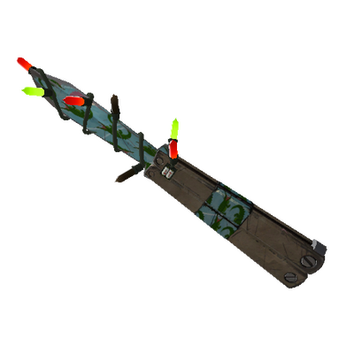 Strange Festivized Croc Dusted Knife (Field-Tested)