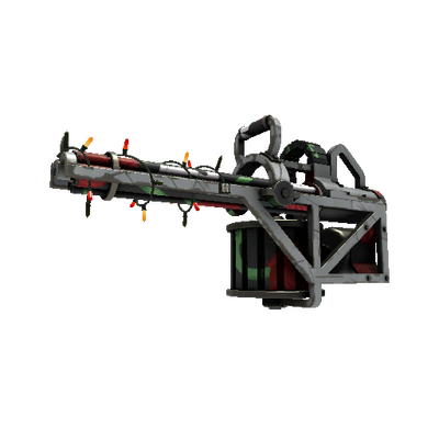 Strange Festivized Professional Killstreak Death Deluxe Brass Beast (Field-Tested)