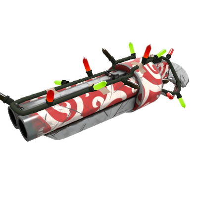 Strange Festivized Specialized Killstreak Frost Ornamented Scattergun (Field-Tested)