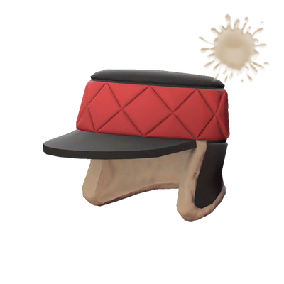 Стёганая фуражка странного типа